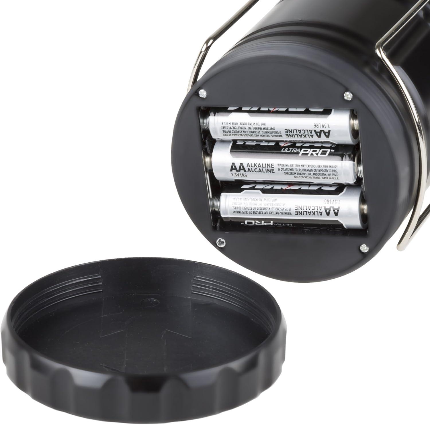 image:imageLED Lantern Collapsible and Portable LED Outdoor Camping Lantern Flashlight for Hiking Camping and Emergency By Wakeman Outdoors
