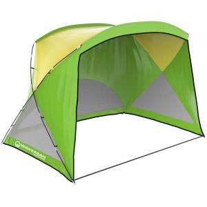 image:imageBeach Tent  Sun Shelter for Shade with UV Protection and WaterResistant Coating for Sports Events and More with Carry Bag by Wakeman OutdoorsGreen
