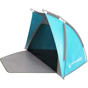 image:imageBeach Tent Sun Shelter  Sport Umbrella with UV Protection Zip Up Porch for Privacy and Carry Bag  Shade for Families by Wakeman OutdoorsBlue