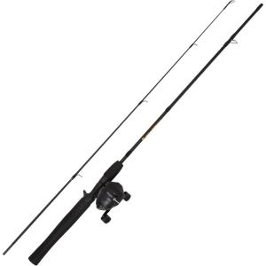 image:imageFishing Pole  5Foot 4Inch Fishing Rod and Reel Combo  Spincast Reel with StainlessSteel and Fiberglass Rod  Angling Gear by Wakeman