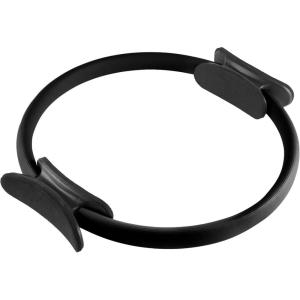 image:imagePilates Toning Ring  Dual Grip Foam Resistance Circle  Full Body Workout for Barre Sculpting and Strength Exercise by Wakeman Fitness Black