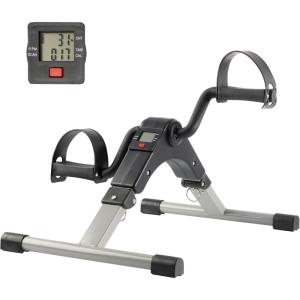 image:imageUnder Desk Exercise Bike Pedal Exerciser  Mini Stationary Cycle with Adjustable Resistance Calorie Tracker amp Foldable Design  Compact Pedal Machine for Home Office or Physical Therapy by WakemanCalorie Tracker