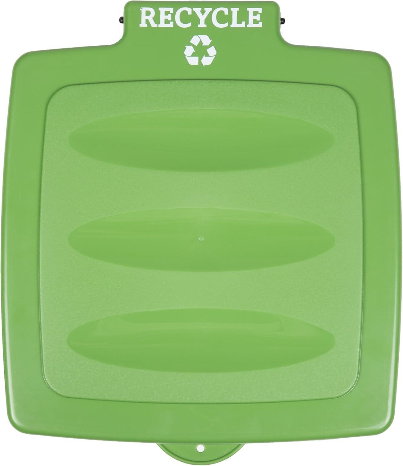 image:imagePortable Trash Bag Holder Collapsible 13Gallon Garbage Bin for IndoorOutdoor Use Camping Recycling and Parties Durable Plastic Trash Can by Wakeman Outdoors BlueGreen