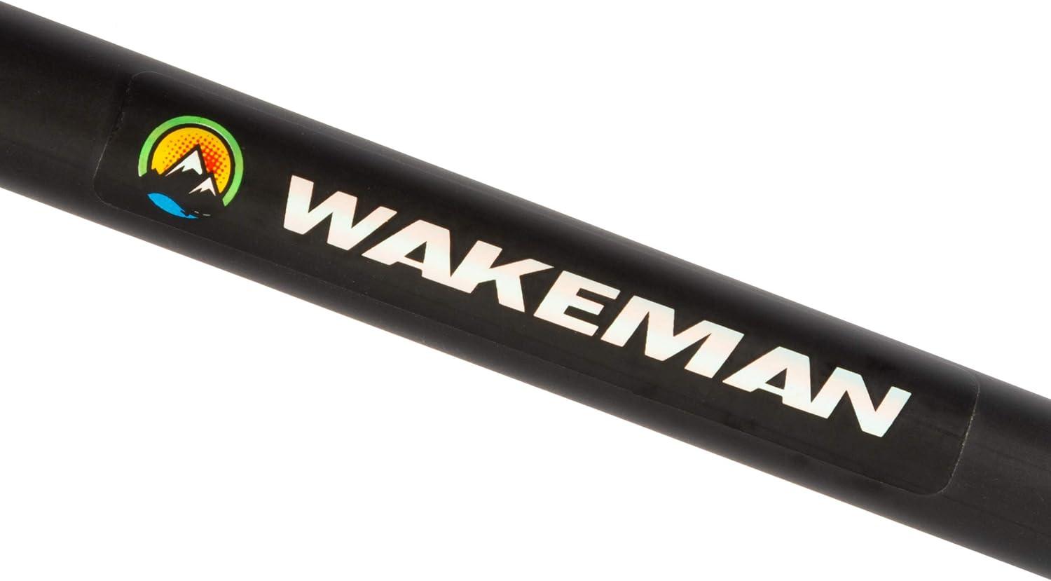 image:imageWakeman Outdoors Fly Fishing Rod amp Reel Combo Starter Kit with Case and AccessoriesCompact Collapsible Kit 97inch