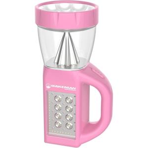 image:image3in1 LED Lantern  Compact Lightweight Camping Light Flashlight and Panel Illumination for Reading and Emergencies by Wakeman Outdoors Pink