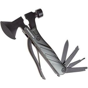 image:imageMultipurpose Axe Hammer and Knife Tool 14in1 Portable Camping and Emergency Survival Mini Lightweight Folding Hatchet by Wakeman Outdoors