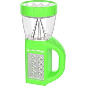 image:imageWakeman 3 in 1 LED Lantern Flashlight and Panel Light Lightweight Camping Lantern Outdoors for Camping Hiking Reading and Emergency Neon Green 75CL1007 325L x 4W x 8H